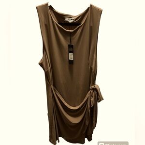 Tan Matilda Mini Dress 2x from Fashion Nova